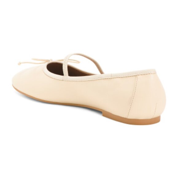 NEW ZODIAC Idra Fishnet Ballet Flats in bone for women 255 1T6 - Picture 2 of 3